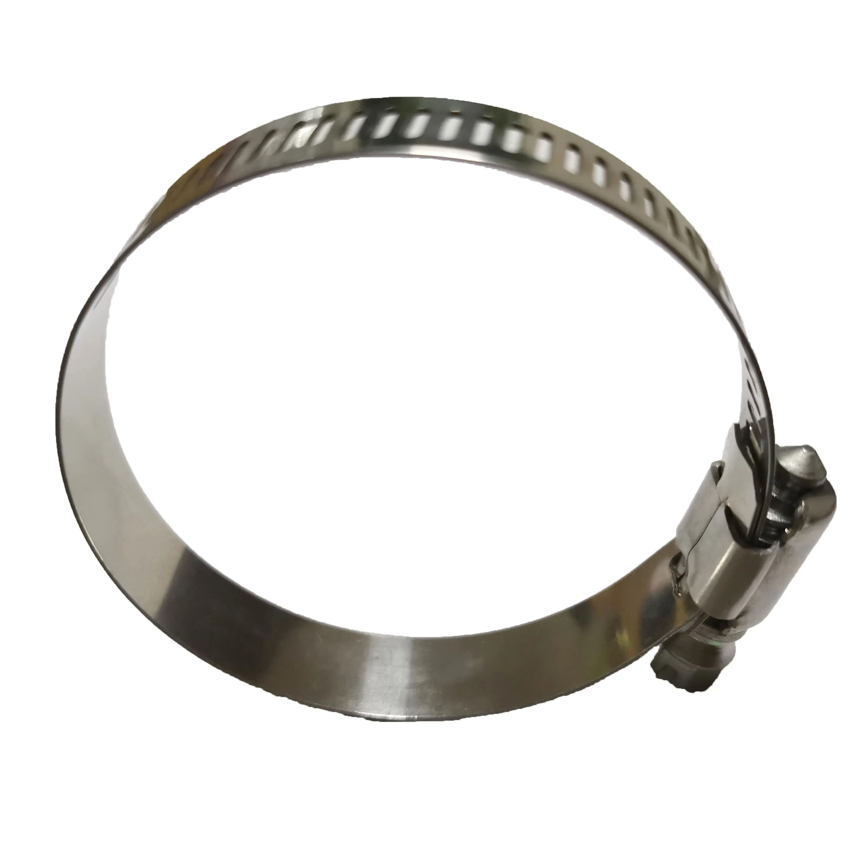 Stainless steel hose clamps perforated american hose clamp type of automotive hose clamps