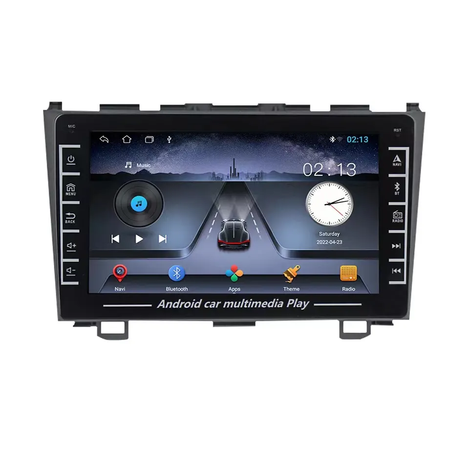 Navigazione GPS per Auto IPS per Honda CRV 2006-2012 lettore DVD per Auto lettore multimediale supporto automatico Stereo Carplay DVR BT