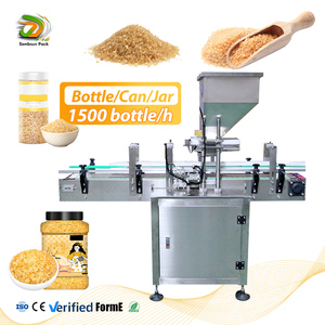 Çok fonksiyonlu kavanoz şişesi dolum paketleme makinesi akide şekeri küp doğrusal dolum makinesi ağırlığında olabilir - Product Image 1