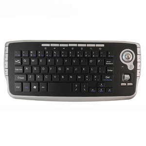 2.4GHz Mini Wireless Multimedia <strong>Keyboard</strong> with Trackball <strong>Mouse</strong> Optical <strong>Keyboard</strong> and <strong>Mouse</strong> Set for Windows <strong>Android</strong> Mac OS - Product Image 2