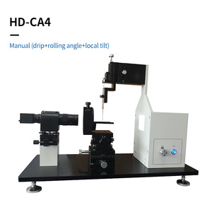 Misuratore di angolo di contatto automatico ad alta precisione Tester di angolo di goccia d'acqua & attrezzatura essenziale dell'analizzatore di forma di goccia per i test - Product Image 3