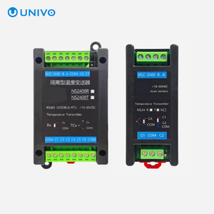 Transmisor de temperatura de alta precisión Pantalla digital Termistor NTC Aislado 10K/20Kb Valor RS485 -20 ~ 60 ℃ 2/4/8 Canales - Product Image 2