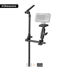 Braket transduser Universal portabel, braket transduser portabel 600mm-800mm dengan dudukan pencari ikan - Product Image 6