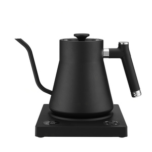 Electric Kettle 'Protable' Mini <strong>Digital</strong> Kettles Hand Drip Pour-Over Gooseneck Coffee Kettle White Color - Product Image 2