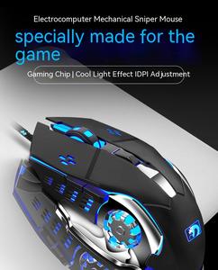 XINMENG M322 Wired Gaming <strong>Mouse</strong> Buttons Ergonomic <strong>Mice</strong> Colorful LED Light <strong>Mouse</strong> for PC Computer Laptop Wired Gaming <strong>Mouse</strong> - Product Image 2