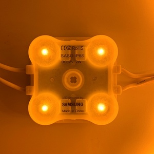 DC12V 2W <span class=keywords><strong>LED</strong></span> 4 שבבי כיכר 4 נוריות 2835 5630 5730 הזרקת IP68 עמיד למים 170 תואר תאורה אחורית <span class=keywords><strong>led</strong></span> מודול סמסונג עבור שילוט - Product Image 6