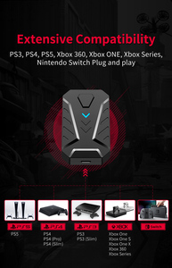 Mando maestro para juegos, convertidor de PC para PS4, adaptador de ratón de teclado para XBOXes, consola de juegos para interruptores de juego PS5 - Product Image 4