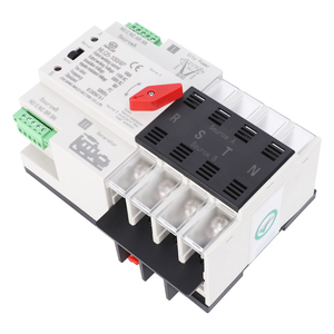 110Vデュアルパワー自動転送スイッチDINレールタイプ2P 3P 4P 125A 100A 63Aミリ秒スイッチングPCタイプ - Product Image 5