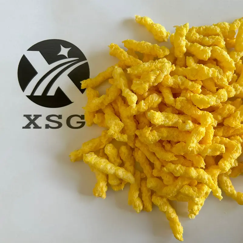 XSG-línea de producción de aperitivos de maíz Fritos, máquina de fabricación de chetos