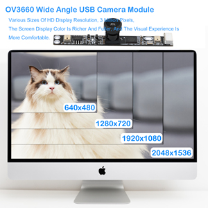 HZ 3MP OV3660 30FPS定焦高清红外夜视摄像机模块1080P CMOS传感器USB UVC摄像机模块OEM - Product Image 3