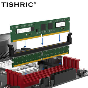 TISHRIC RAM Slot Adapter DDR5 U-DINDM 288pin zu SO DDR5 Tests chutz karte mit kurzem Lat Ch Adapter