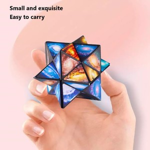 スタースカイフィジェット3Dマジックキューブシェイプシフト2in1マジックパズルキューブキッズアダルト - Product Image 5