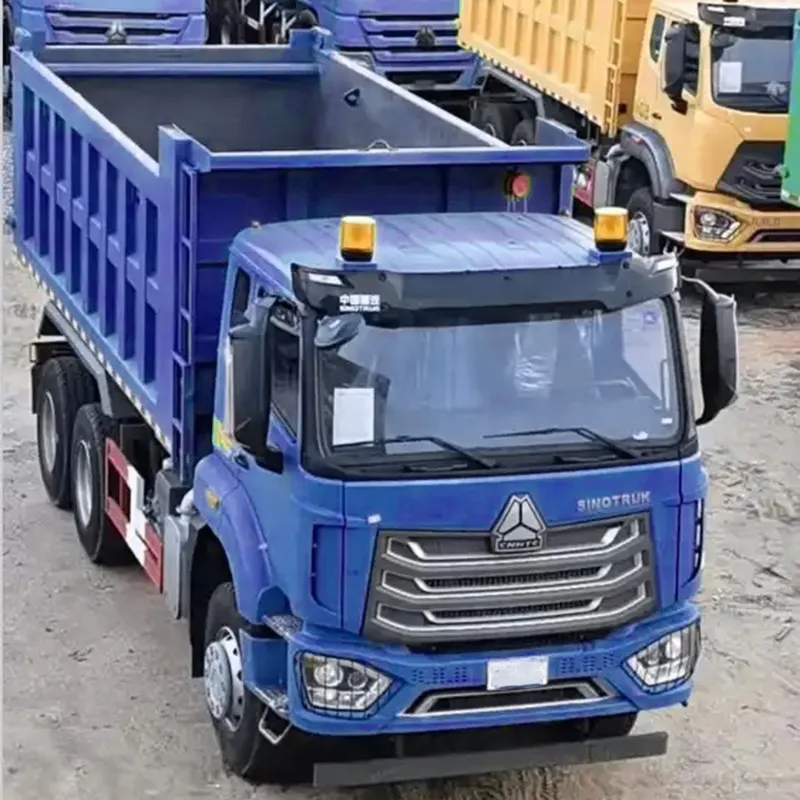 ซัพพลายเออร์ที่เชื่อถือได้ 6 * 4 ใช้รถดั๊มพ์ 12 ล้อรถบรรทุก Sinotruck 440hp รถดัมพ์ลดราคา