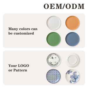 Màu Trắng Tinh Khiết 10.5-Inch Gốm Bữa Ăn Tối Tấm Duy Nhất Mảnh Loose-Đóng Gói Bộ Đồ Ăn Tùy Chỉnh - Product Image 6