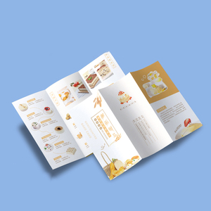 工厂价格便宜定制印刷广告宣传册设计传单纸传单印刷小册子 - Product Image 4