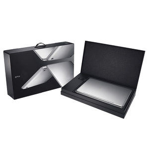 Customized Printing <strong>Empty</strong> Computer Open Laptop Packing Shipping <strong>Boxes</strong> with Handle - Product Image 2
