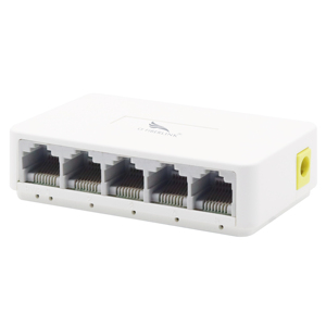 Yüksek performanslı 5 portlu masaüstü 100Mbps ağ 10/100Mbps adaptör hızlı Rj45 Ethernet anahtarı LAN anahtarlama Hub - Product Image 4