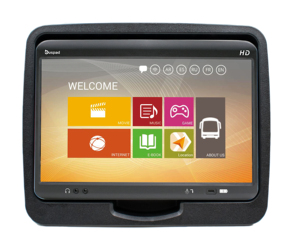 Buspad, sistema VOD de bus inalámbrico de 13,3 pulgadas, Monitor de tableta Android con pantalla táctil para reposacabezas de autobús, reproductor multimedia, pantalla LCD - Product Image 2