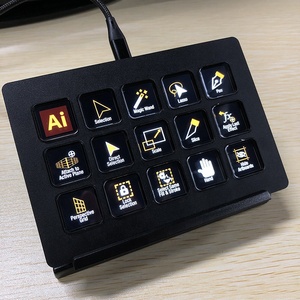 2023 Lazada Hot Selling Same Model Stream Deck Supports OEM and Small Orders 15-Key Visual Custom <strong>Programmable</strong> Macro <strong>Keyboard</strong> - Product Image 3
