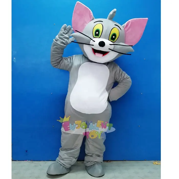 Genuss CE Cartoon Erwachsene Tom und Jerry Maskottchen Kostüm Film Maus Katze Kostüm zu verkaufen