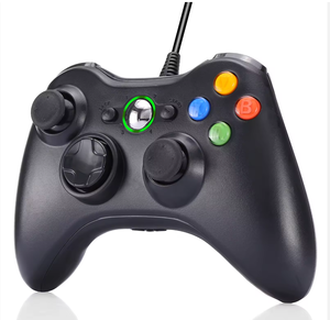 Microsoft Xboxs360コントローラー用ゲームパッド有線ジョイスティックジョイパッドUSBゲームパッドコントロールXboxs360コントローラーおよびPC - Product Image 1