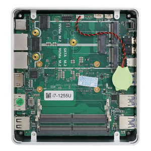 BKHD NUC Gen Portable Thin Client Mini Desktop Industrial <strong>Computer</strong> Dual Nics I7-1255U <strong>Type</strong> C Display Linux Ubantu Ubuntu Centos - Product Image 4
