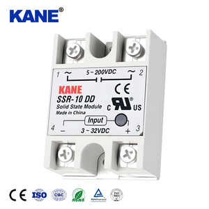 <strong>SSR</strong>-10DD FOTEK Solid State Relay Module 3-32V Input DC 5-200V DC <strong>Output</strong> Single Phase 10A for <strong>PID</strong> <strong>Temperature</strong> <strong>Control</strong> Relay - Product Image 1