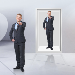 เครื่องจำลองร่างกายมนุษย์ระบบดิจิทัลโฮโลแกรม<span class=keywords><strong>3D</strong></span> เครื่องจำลองโฮโลแกรมเสมือนใส - Product Image 1