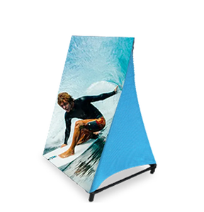 Nieuwe Aankomst Hot Sell Outdoor Billboard Stand Met Fiberglas Vlaggenmast En Doek Materiaal Draagbare Luxe Muur Achtergrond Display - Product Image 1