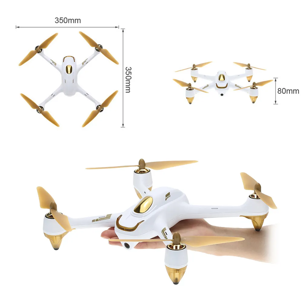 Nieuwste Hubsan H 501S Pro Geavanceerde Versie Drone Met 1080P Hd Camera Gps 5.8G Fpv Borstelloze Rc Quadcopter Rtf Mode Schakelaar Rc Dron