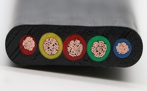 Deniz elektrik dalgıç derin kuyu pompası kablo düz kablo PVC ev yalıtılmış bakır tel tel 8 Wag 200c yalıtımlı JHSB - Product Image 3