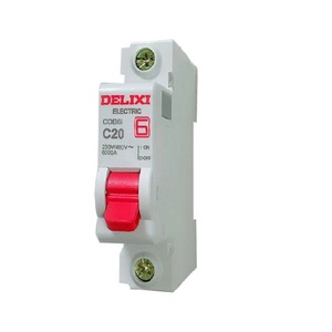 Mini Disyuntor de alta calidad con caja moldeada de reinicio manual de doble Polo 2P MCB garantizada - Product Image 3