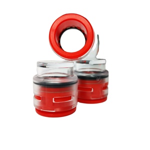 Conector de microconducto de HDPE de suministro de fábrica, tapas de extremo FPF de 10mm para Cable de fibra óptica de soplado de aire para redes FTTH 4G WIFI TCP