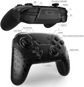 Wireless per giochi Console OLED Controller di gioco con un tocco del Mouse Feeg sul pulsante Indietro - Product Image 4