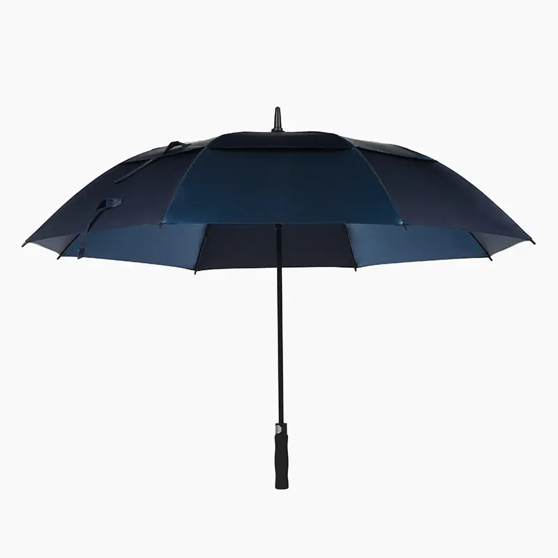 Guarda-chuva de golf personalizado, guarda-chuva de aço inoxidável para golfe de 60 polegadas