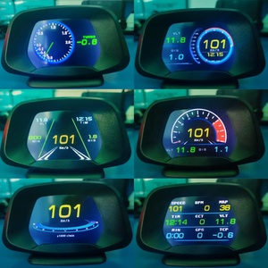 WIIYII多接口P19 OBD2全球定位系统导航平视显示器速度计智能仪表汽车全球定位系统速度显示平视显示器 - Product Image 2