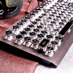 カスタムピュアメタルキーキャップパーソナリティキーキャップパンクゲームメカニカルキーボードDiyアルミニウムクリエイティブプロトタイプキーキャップ104キー - Product Image 4