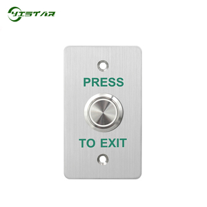 Access Control Waterproof <strong>Button</strong> Switch Metal <strong>Exit</strong> <strong>Push</strong> <strong>Button</strong> Door IP65 Waterproof <strong>Open</strong> <strong>Push</strong> to <strong>Exit</strong> <strong>Button</strong> - Product Image 2