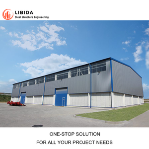 Beste Qualität Metallrahmen Industrie lager Leicht gewicht <span class=keywords><strong>Modular</strong></span> für vorgefertigte Stahl konstruktion Lager gebäude - Product Image 2