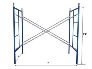 Fabrik Direkt verkauf Industrial-Style h Rahmen gerüst Japan Standard Tür Typ <span class=keywords><strong>Mobile</strong></span> Schalung Hochwertiges mobiles Gerüst