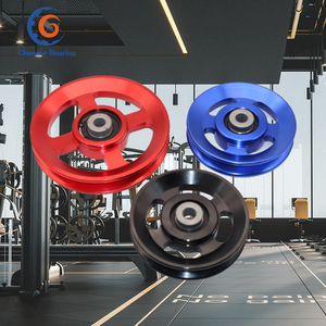 OD 75Mm Phòng Tập Thể Dục Ròng Rọc Hệ Thống Phổ Nhôm Hợp Kim Mang Phòng Tập Thể Dục Ròng Rọc - Product Image 4