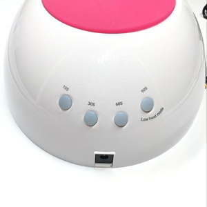 48W tırnak UV led lamba jel tırnak kurutma makinesi kızılötesi sensör gül silikon ped tırnak salonu için