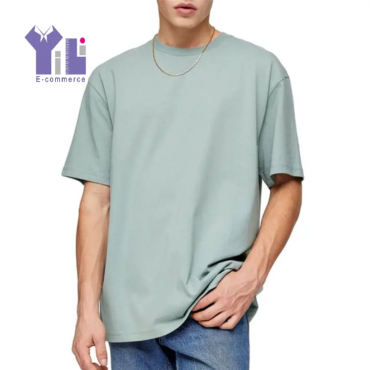 टी-शर्ट वी-सीटी 100% उच्च गुणवत्ता वाले कपास खाली पुरुषों की टी-शर्ट हेवीवेट ओवरसाइज टी शर्ट प्रिंटिंग कस्टम टी शर्ट