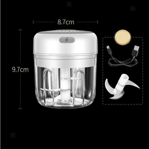 電気ガーリックマッシャー丈夫で耐久性のあるミニクラッシャーチョッパーUsb充電ジンジャークラッシャーガーリックマッシャー