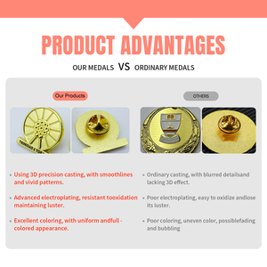 Tùy Chỉnh Pathfinder Sticker Pins Qatar Kuwait Palestine LSrael Saudi Arabia Uae 3M Dính Lưu Niệm Kim Loại Thủ Công Mỹ Nghệ Mềm Men Pins - Product Image 5