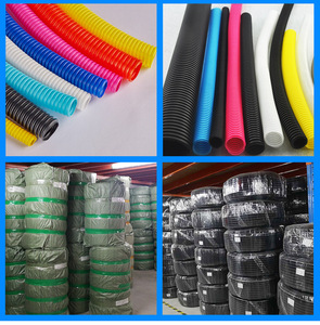 PE PP PA elektrik esnek hortum esnek boru UV dayanıklı oluklu boru plastik PVC hortum borusu - Product Image 4