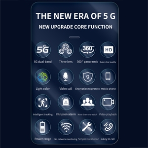 Factory Wholesale 5G Dual Bnad Wifi Security <strong>Camera</strong> Voice <strong>Intercom</strong> Night Vision Motion Detection Tracking CMOS Mobile <strong>Monitor</strong> - Product Image 3