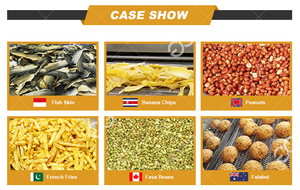 大規模ソラマメ揚げ物生産ライン連続揚げナッツ緑豆製造機 - Product Image 2