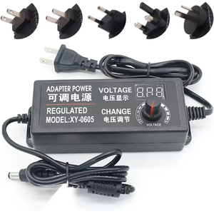 Adattatore di alimentazione universale adattatore di alimentazione variabile da AC a DC regolabile commutabile con schermo di commutazione caricabatteria 3-12V 24V - Product Image 1