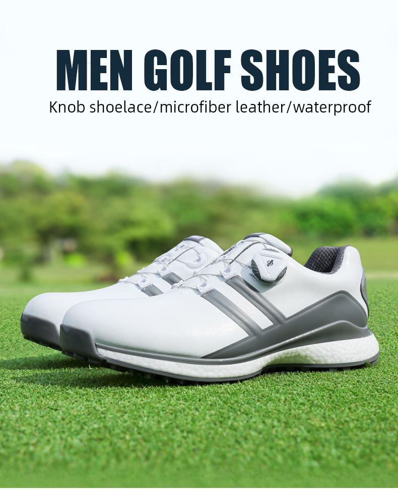 PGM XZ219 golf shoes custom logo waterproof outdoor golf shoes for men企业官网